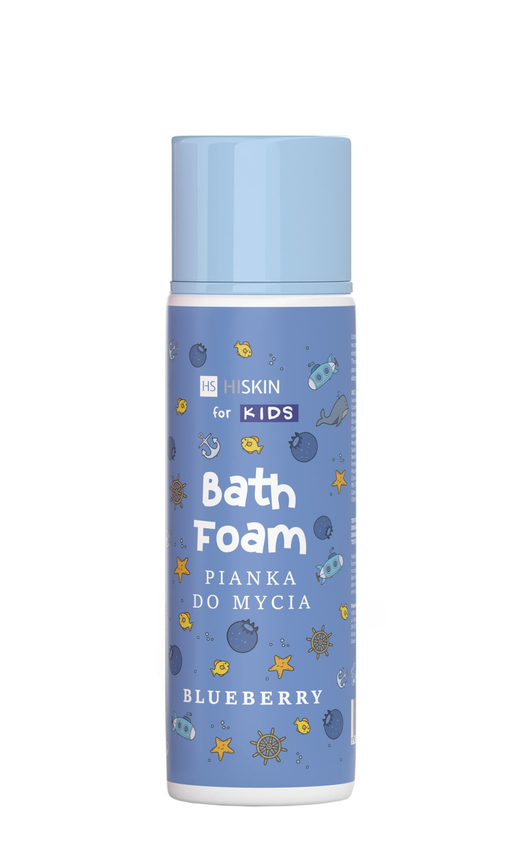 HISKIN for Kids Body Wash Pianka Blueberry 200 ml | Vaistine1.lt | WestPharmacy.eu