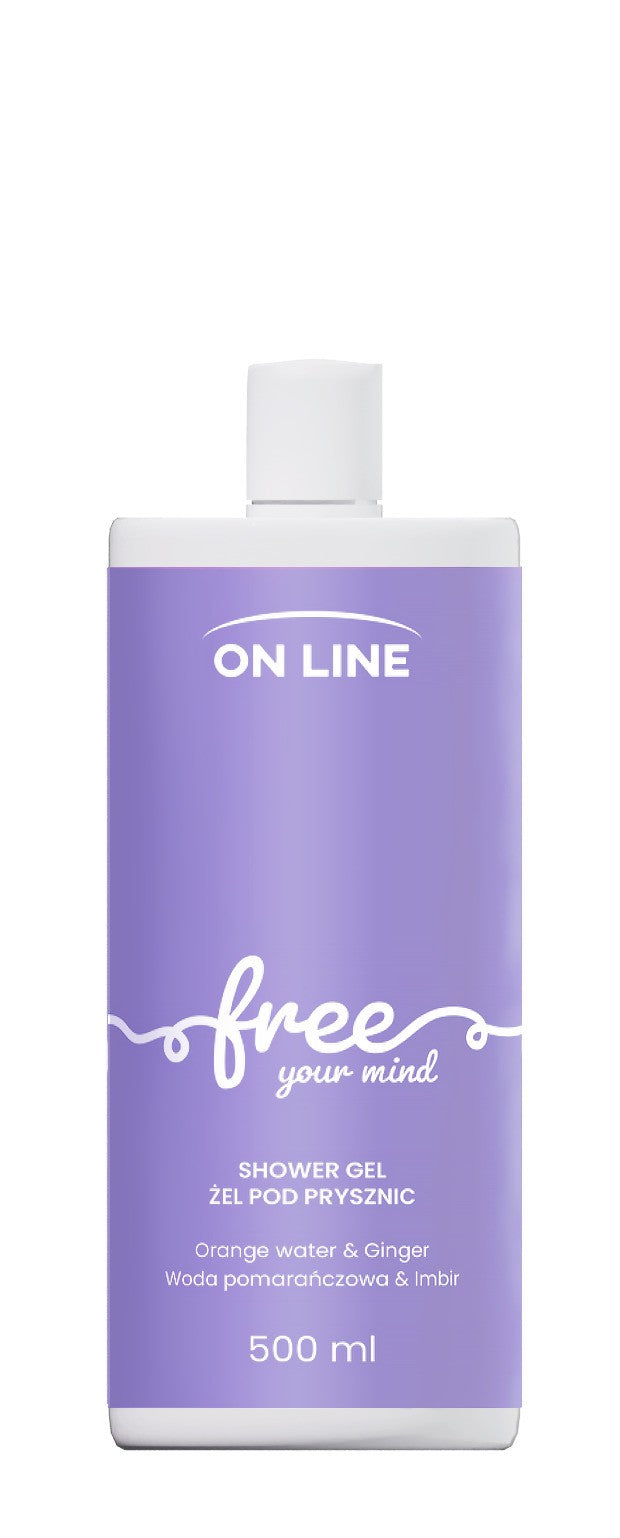 ON LINE Emotions Shower Gel Free - ginger and orange water 500 ml | Vaistine1.lt | WestPharmacy.eu