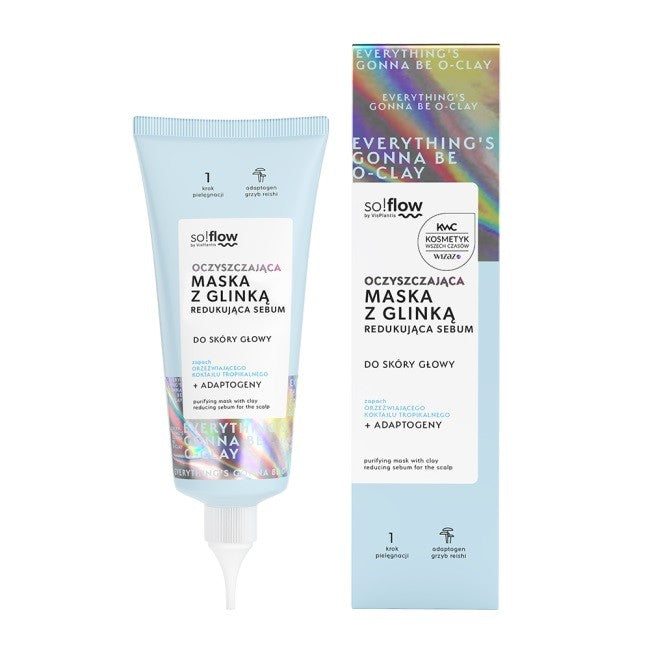 So!Flow Cleansing mask with clay reducing sebum | Vaistine1.lt | WestPharmacy.eu