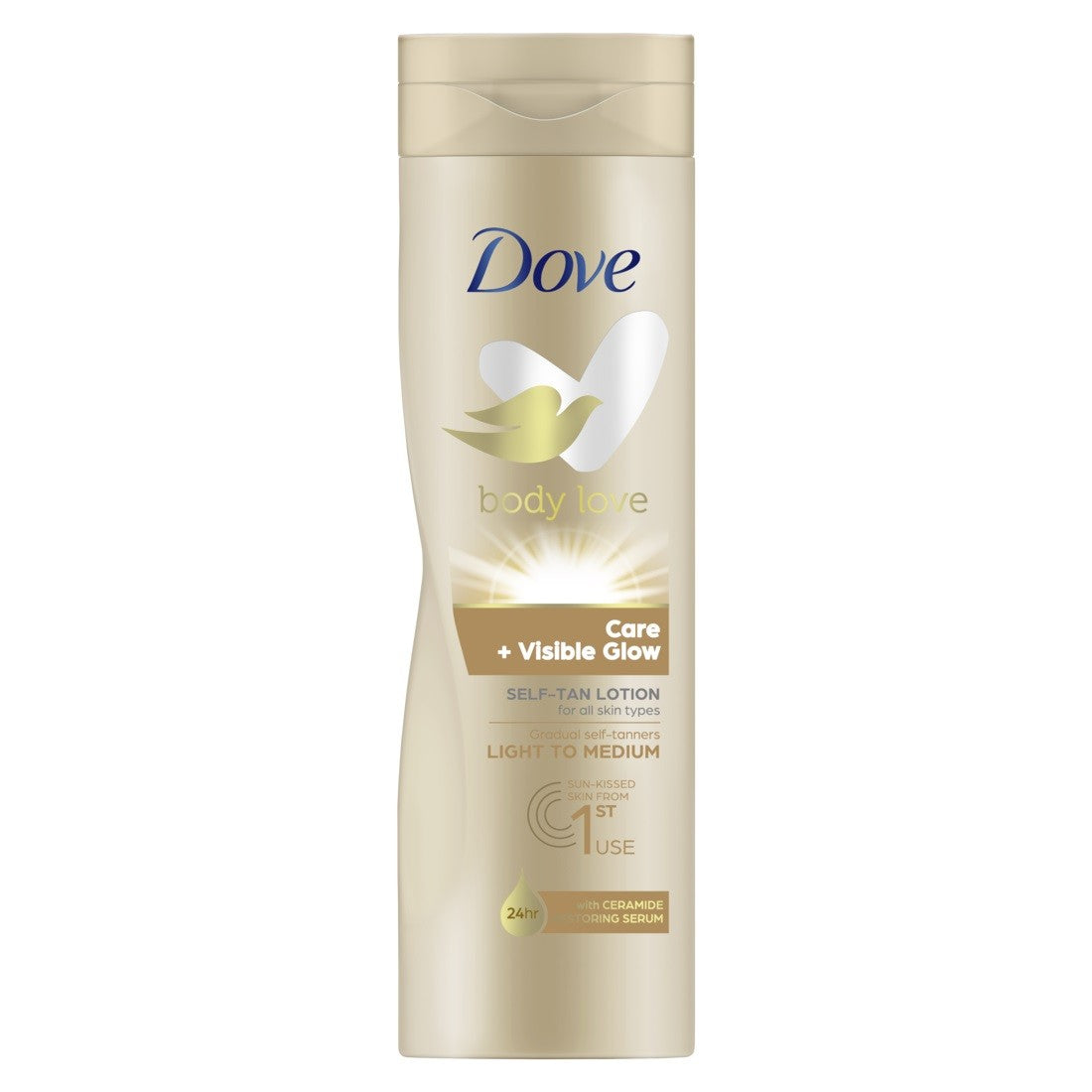DOVE Body Love Bronzing body lotion - Self Tan Light 250 ml | Vaistine1.lt | WestPharmacy.eu