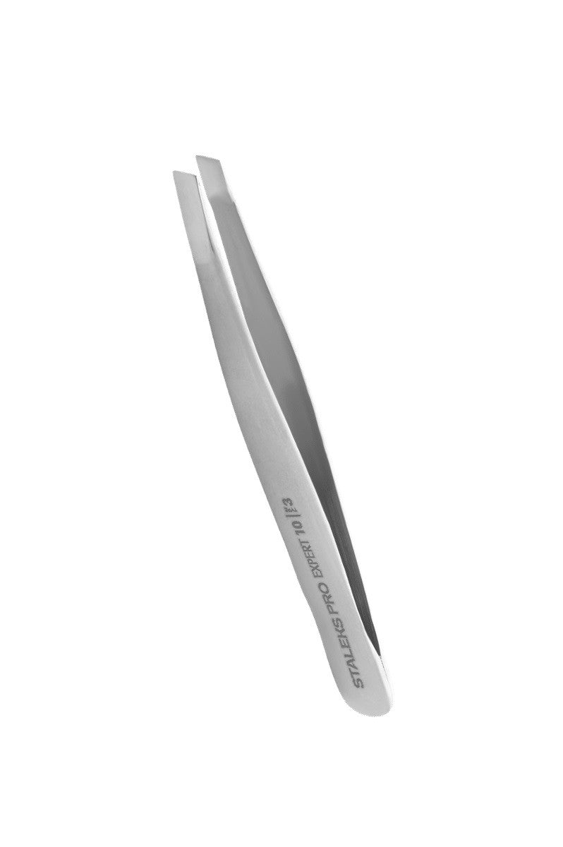 STALEKS Pro Expert Eyebrow tweezers 10 TE-10/3 angled | Vaistine1.lt | WestPharmacy.eu