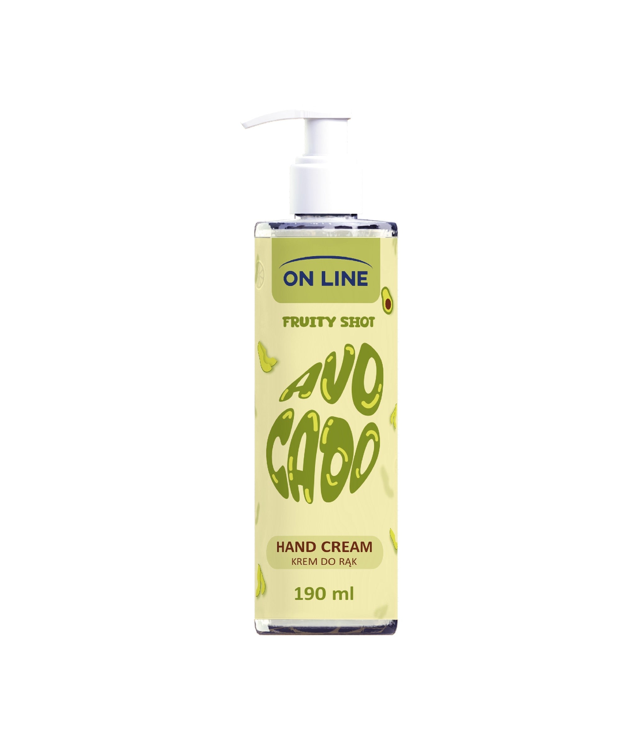 ON LINE Fruity Shot Avocado hand cream 190 ml | Vaistine1.lt | WestPharmacy.eu