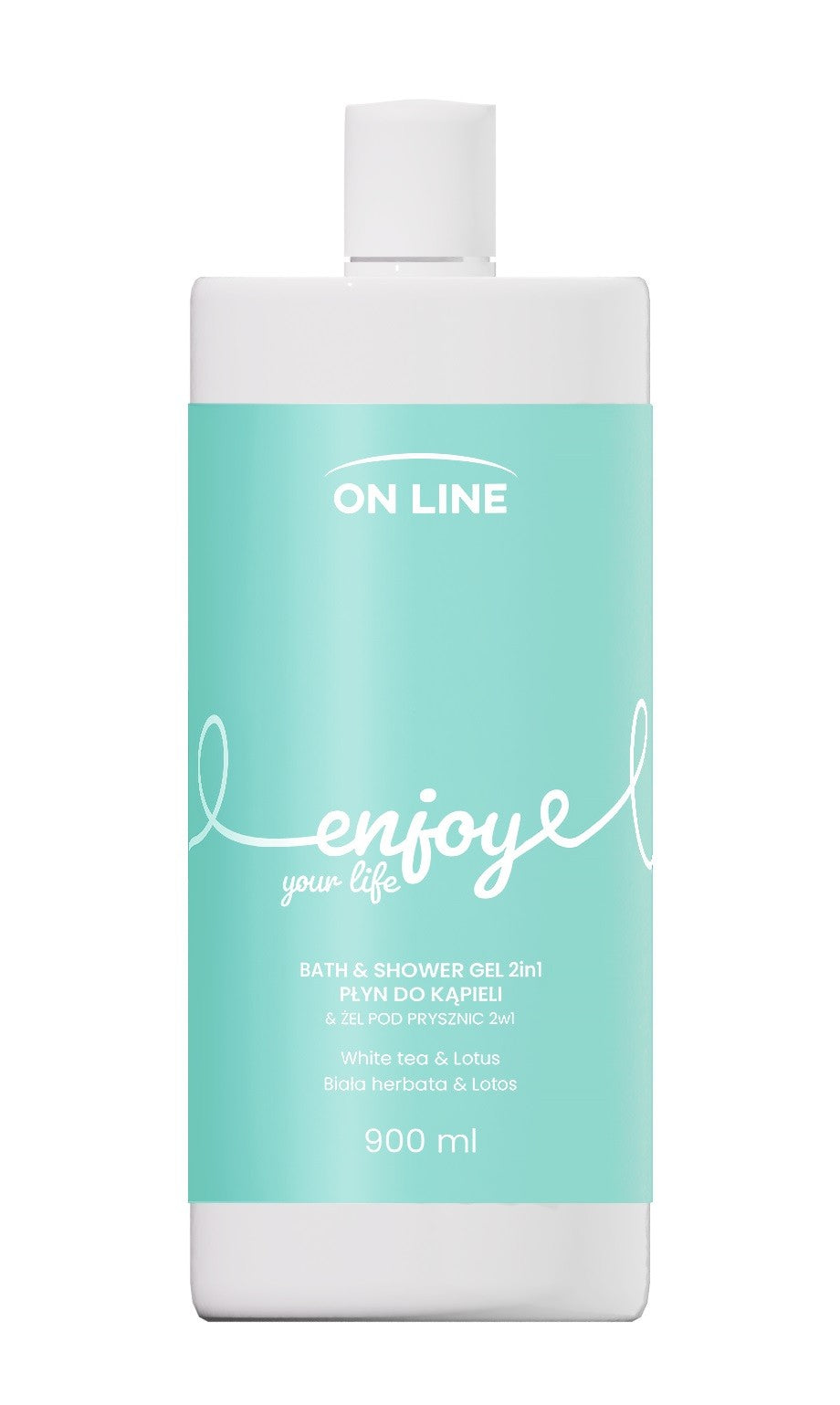 ON LINE Emotions Gel and bath liquid 2in1 Enjoy 900 ml | Vaistine1.lt | WestPharmacy.eu