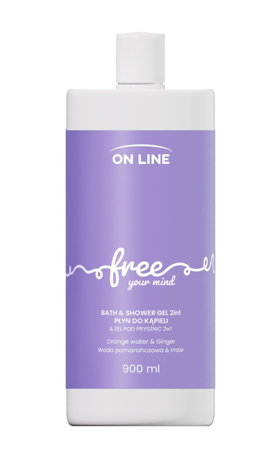 ON LINE Emotions Gel and bath liquid 2in1 Free 900 ml | Vaistine1.lt | WestPharmacy.eu