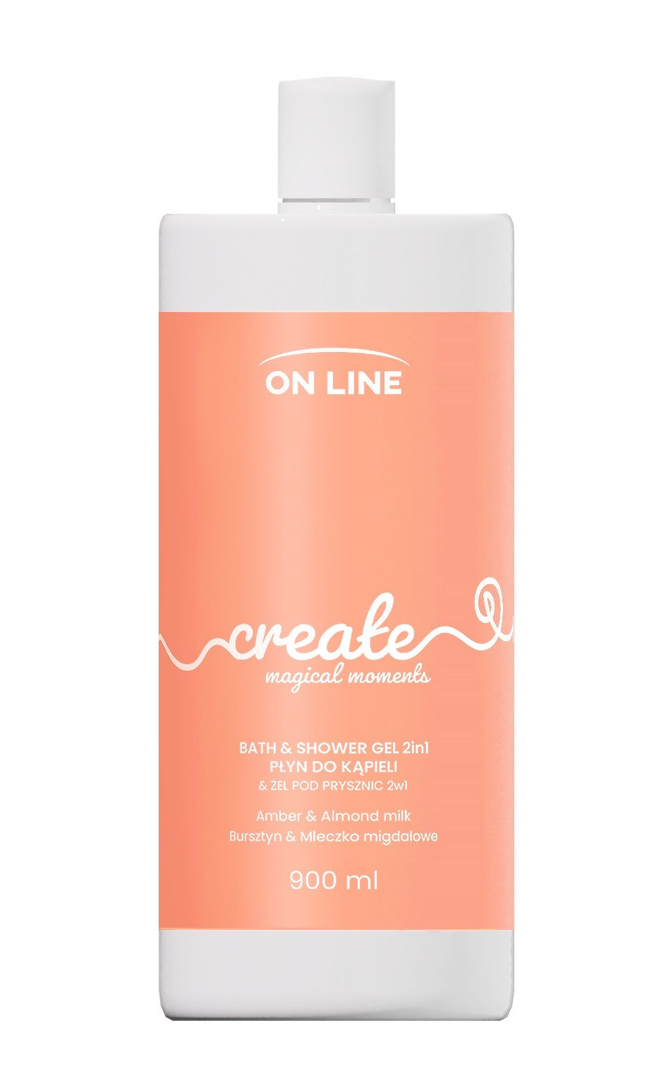 ON LINE Emotions Gel and bath liquid 2in1 Create 900 ml | Vaistine1.lt | WestPharmacy.eu