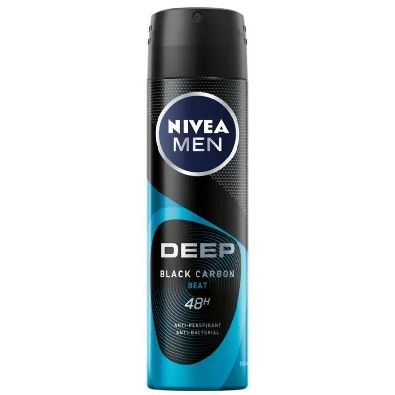 NIVEA Men's DEEP BEAT Spray Deodorant | Vaistine1.lt | WestPharmacy.eu