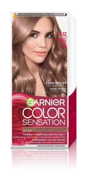 GARNIER Color Sensation Coloring Cream No. 8.12 - Opalescent Pink Blonde 1pc. | Vaistine1.lt | WestPharmacy.eu