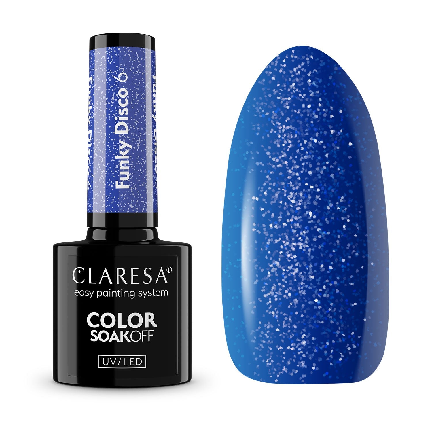 CLARESA N Hybrid nail polish - Funky Disco 6 | Vaistine1.lt | WestPharmacy.eu