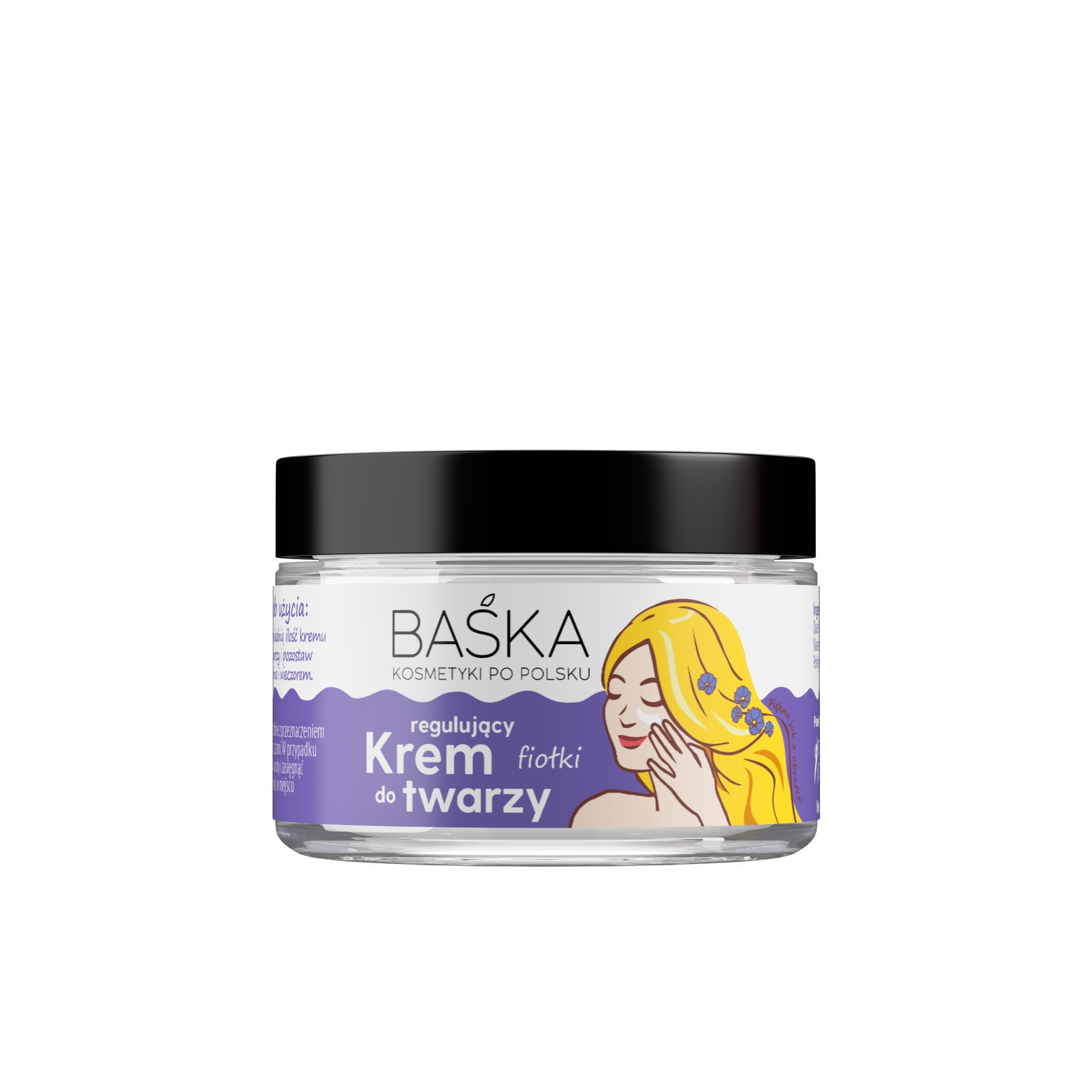 BAŚKA Face Cream - regulating violets 50 ml | Vaistine1.lt | WestPharmacy.eu