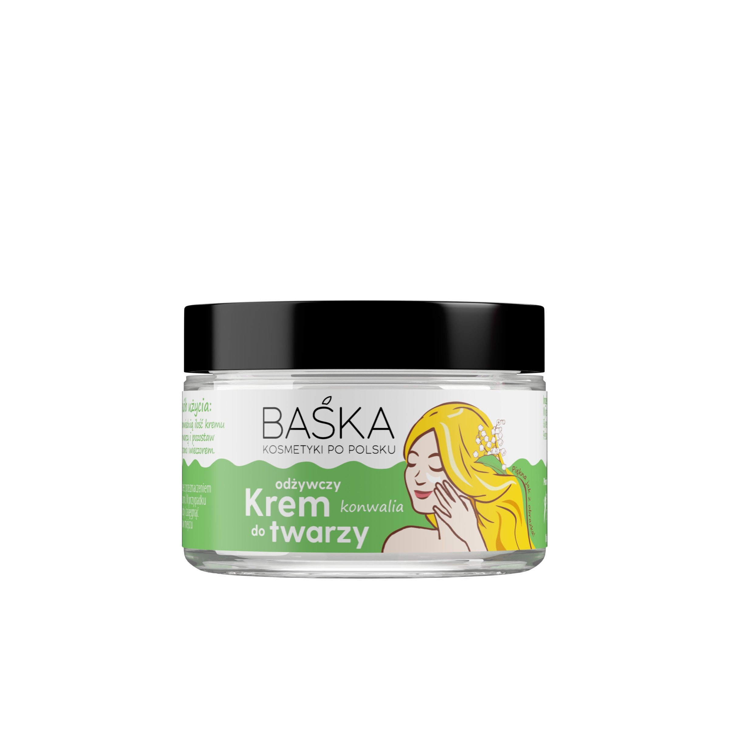 BAŚKA Face Cream - Nourishing Lily of the Valley 50 ml | Vaistine1.lt | WestPharmacy.eu