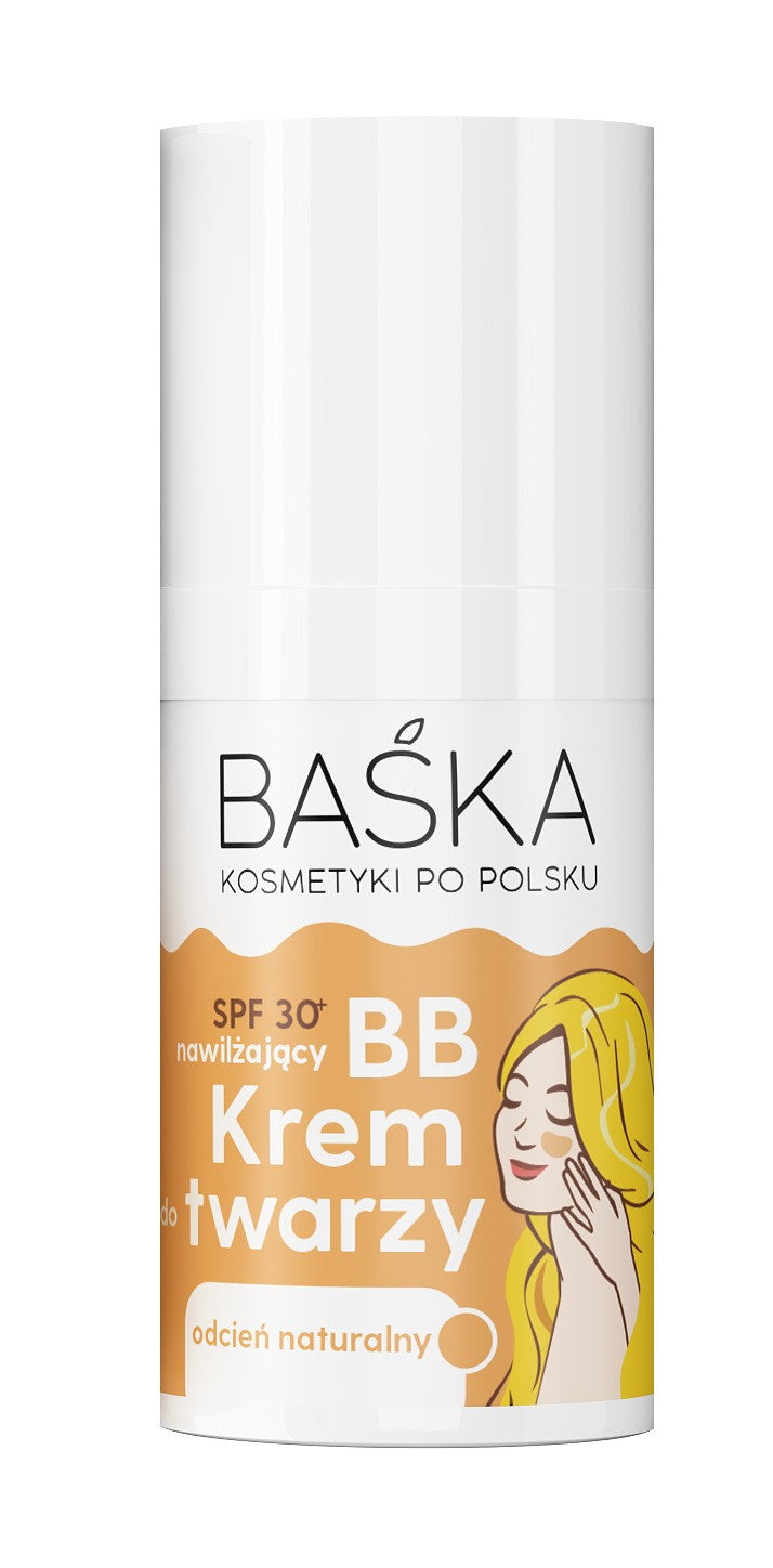 BAŚKA Moisturizing Face Cream - BB shade natural 30 SPF 30 ml | Vaistine1.lt | WestPharmacy.eu