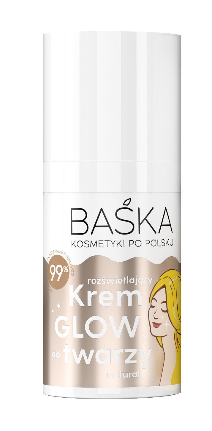 BAŚKA Face Cream - GLOW Natural 30 ml | Vaistine1.lt | WestPharmacy.eu