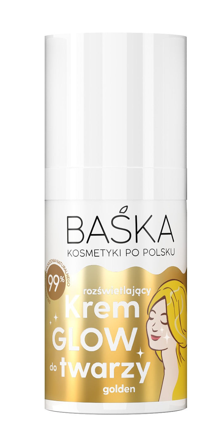 BAŚKA Face Cream - GLOW Gold 30 ml | Vaistine1.lt | WestPharmacy.eu