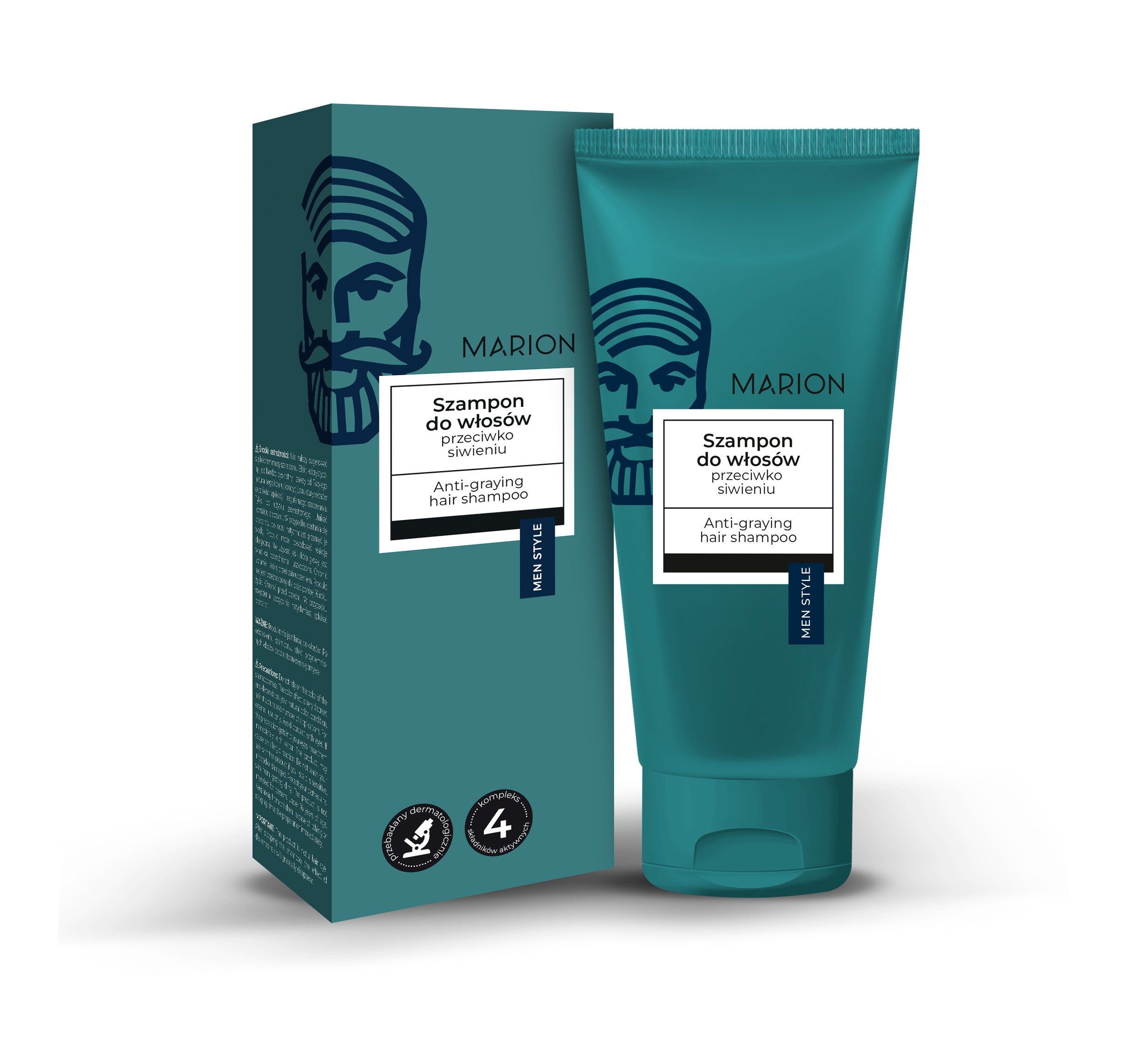 MARION Men Style Hair Shampoo against graying 150 ml | Vaistine1.lt | WestPharmacy.eu