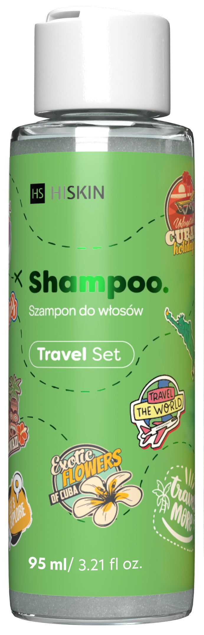 HISKIN Travel Set Hair Shampoo 95 ml | Vaistine1.lt | WestPharmacy.eu