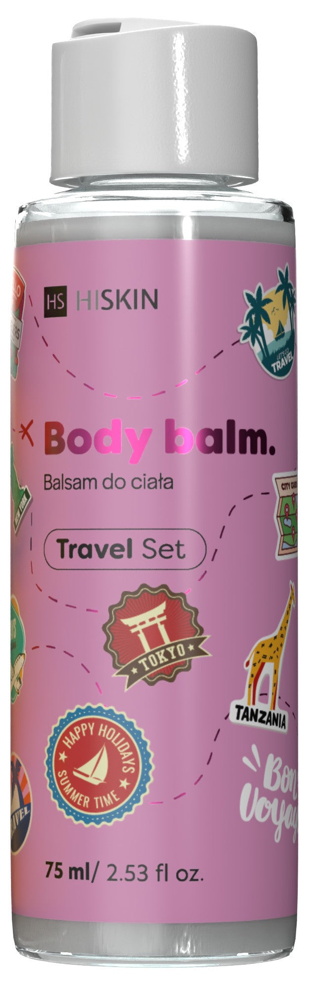 HISKIN Travel Set Body Lotion 75 ml | Vaistine1.lt | WestPharmacy.eu