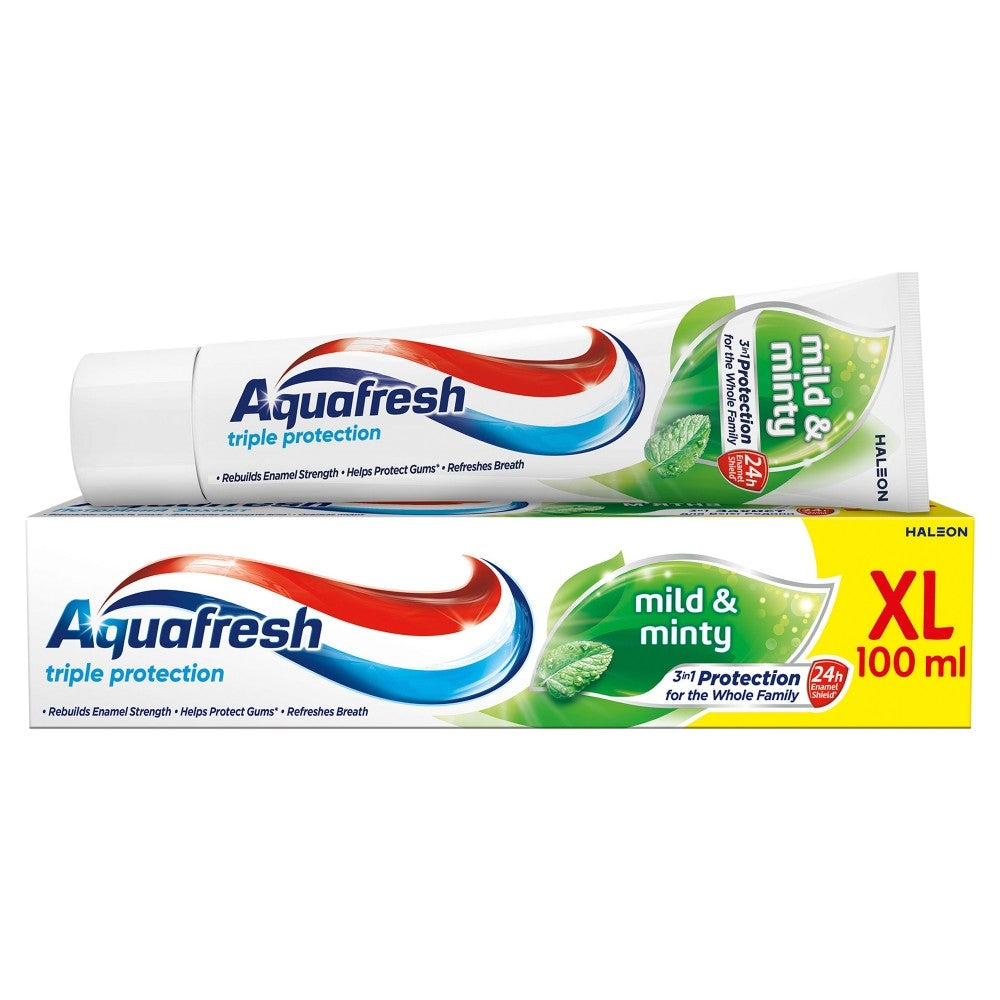 AQUAFRESH Mild & Minty Toothpaste 100 ml | Vaistine1.lt | WestPharmacy.eu
