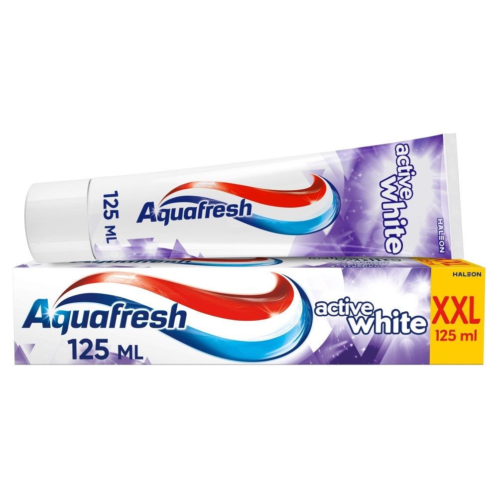AQUAFRESH Active White Toothpaste 125 ml | Vaistine1.lt | WestPharmacy.eu
