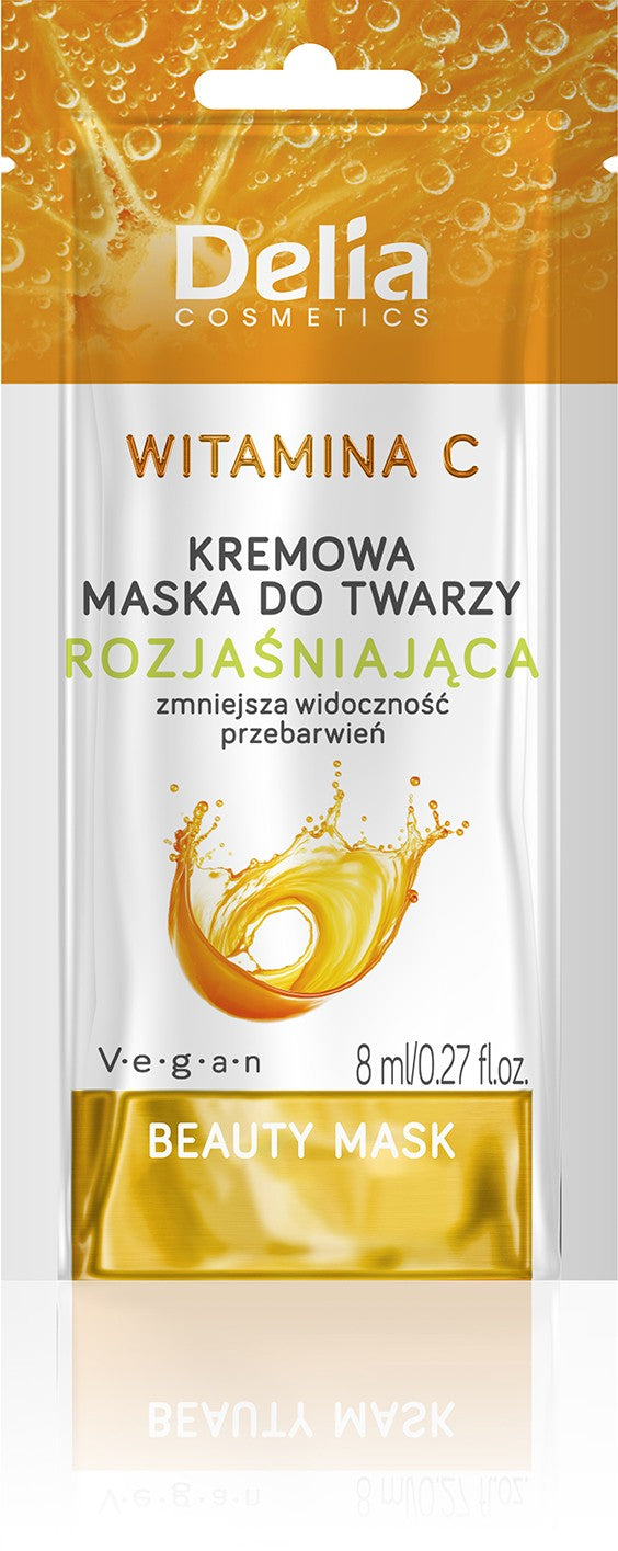 BEAUTY MASK - Two-way mask - VITAMIN C - CREAMY brightening. euro pendant sachet 8ml k72 | Vaistine1.lt | WestPharmacy.eu