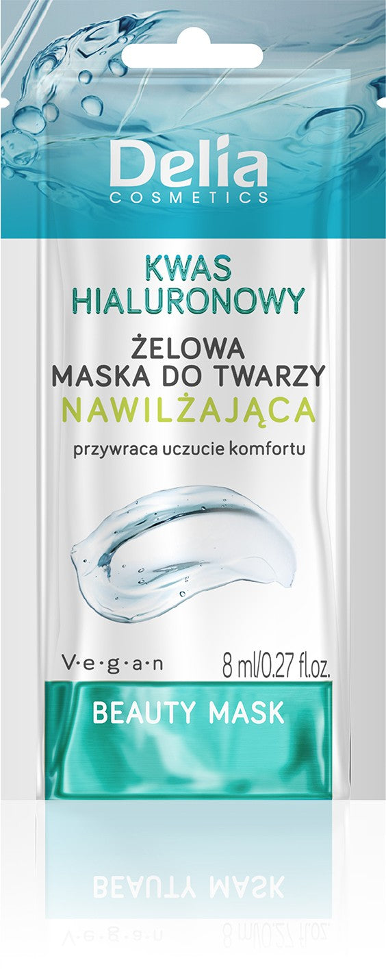 BEAUTY MASK - Two-way mask - HYALUROIC ACID - GEL moisturizing. euro pendant sachet 8ml k72 | Vaistine1.lt | WestPharmacy.eu