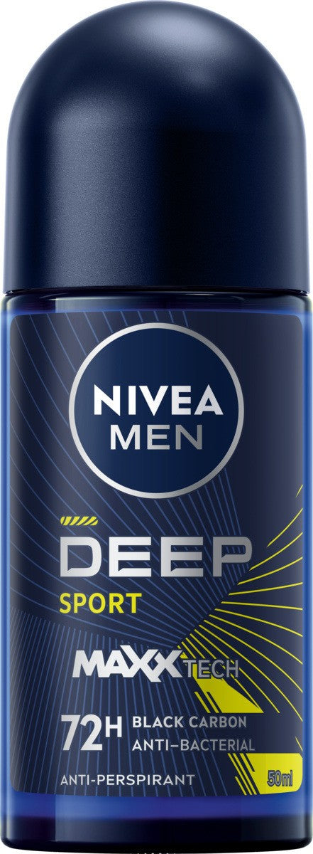 NIVEA MEN Antiperspirant in a ball Deep Sport 50 ml | Vaistine1.lt | WestPharmacy.eu