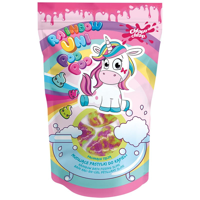 CHLAPU CHLAP Fizzy two-colored bath tablets - green with a grape scent | Vaistine1.lt | WestPharmacy.eu