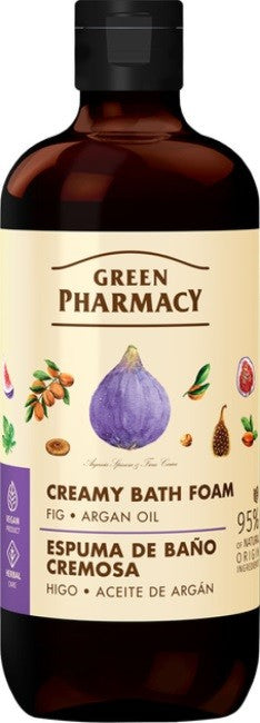 GREEN PHARMACY Creamy Fig bath foam + Argan oil 500 ml | Vaistine1.lt | WestPharmacy.eu