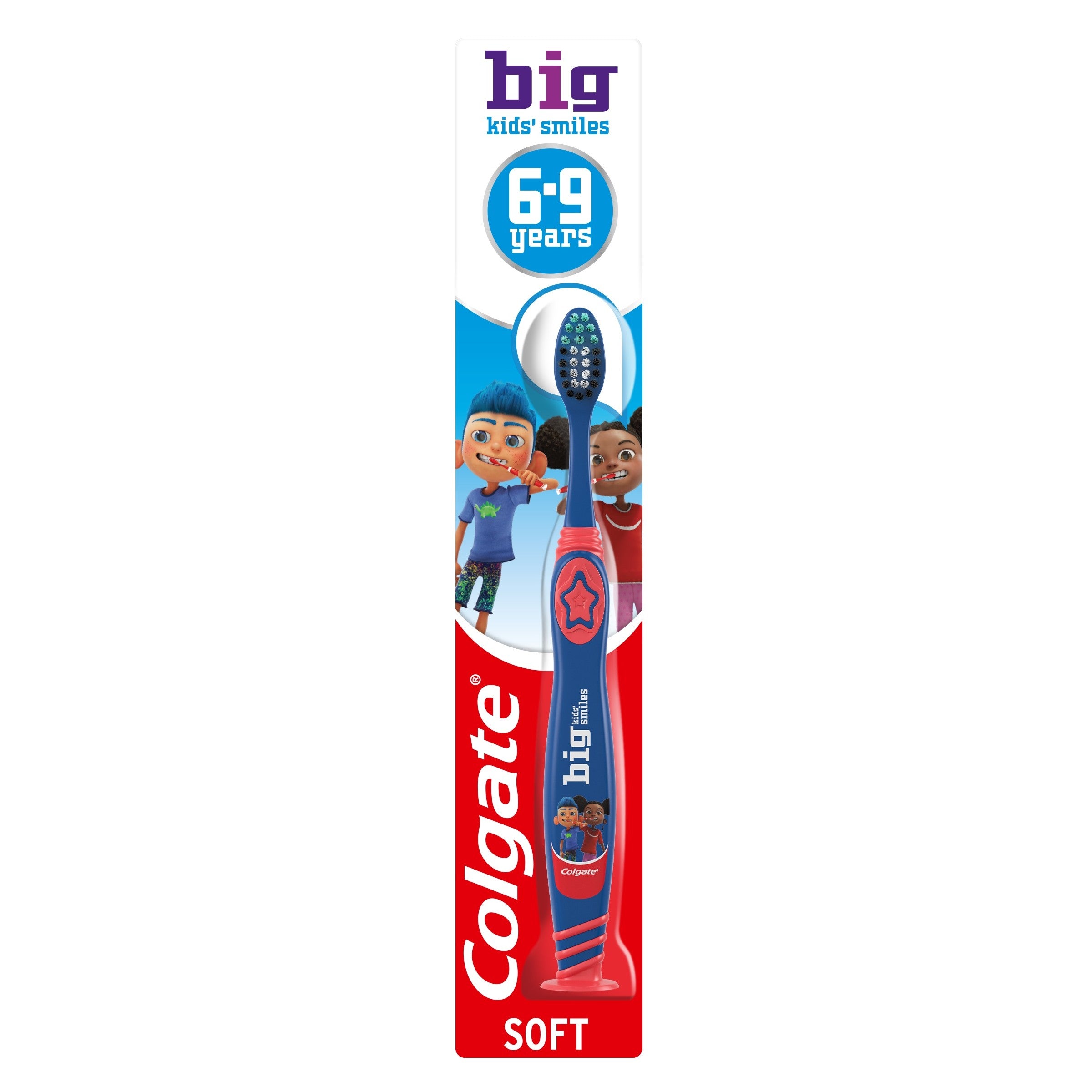 COLGATE Big Kids Smiles Toothbrush for Children - Soft 6 - 9 years | Vaistine1.lt | WestPharmacy.eu