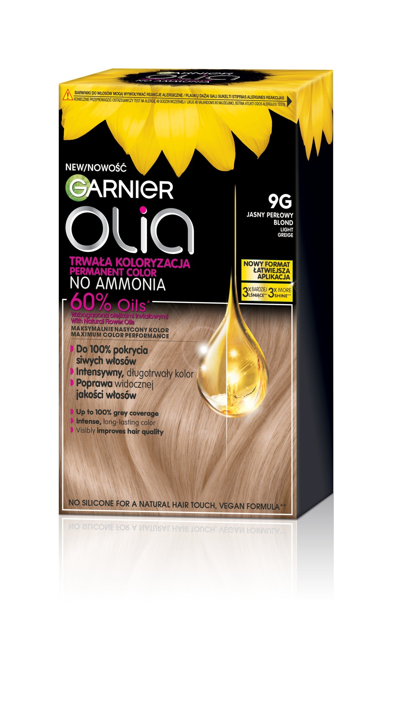 GARNIER Olia Hair dye no. 9G Light Greige - Light pearl blonde | Vaistine1.lt | WestPharmacy.eu