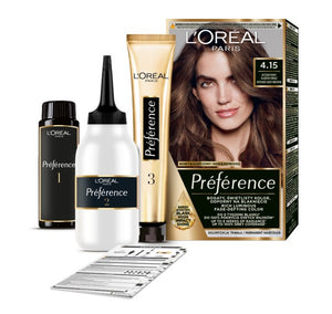 LOREAL Preference Hair Color 4.15 Intense Deep Brown 1 pc. | Vaistine1.lt | WestPharmacy.eu