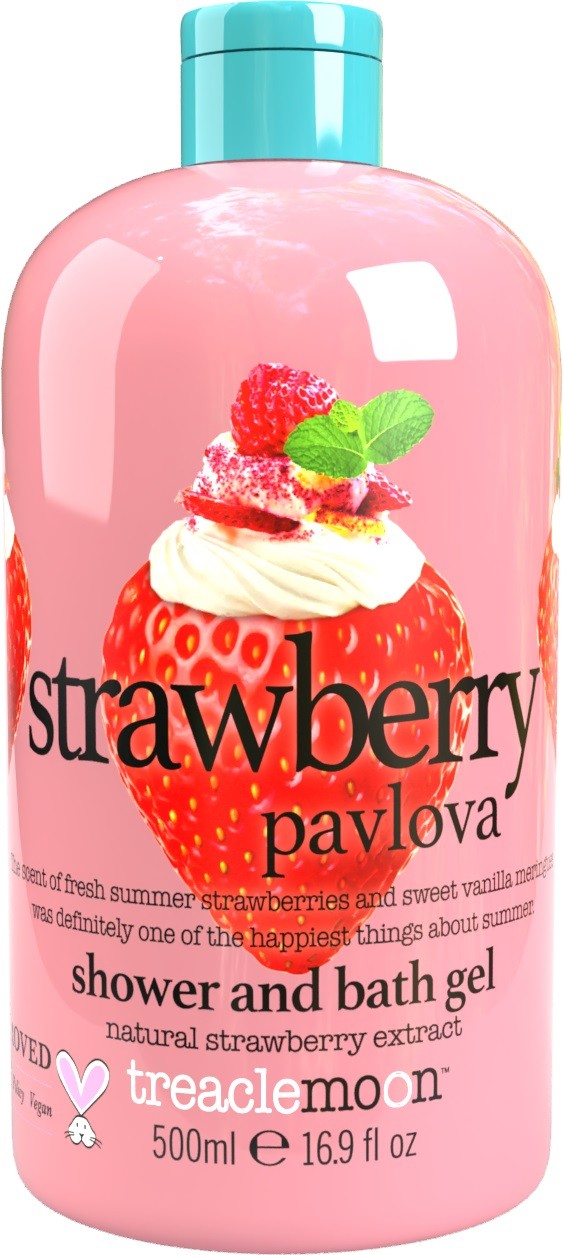 TREACLEMOON Strawberry Pavlova Gel and Bath Liquid 500 ml | Vaistine1.lt | WestPharmacy.eu