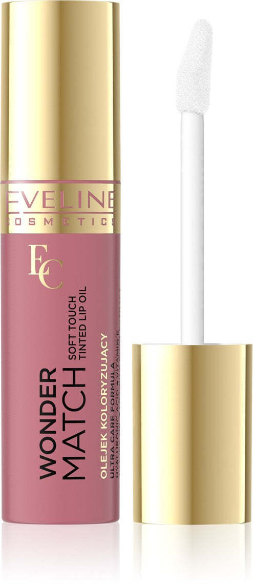 EVELINE Wonder Match Nourishing Smoothing Lip Oil No. 03-Strawberry Ice Cream 5 ml | Vaistine1.lt | WestPharmacy.eu