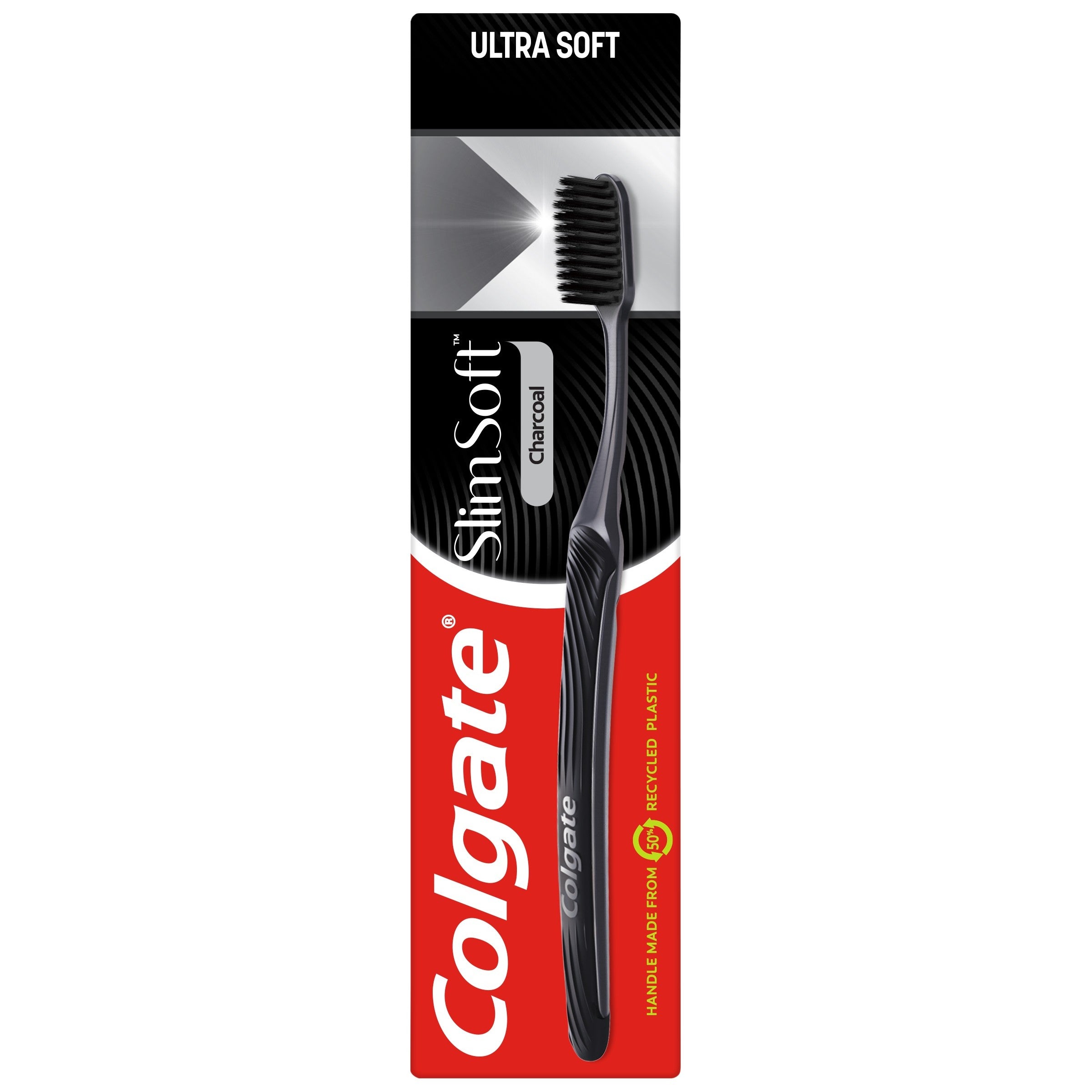 COLGATE Slim Soft Charcoal Toothbrush - ultra soft | Vaistine1.lt | WestPharmacy.eu