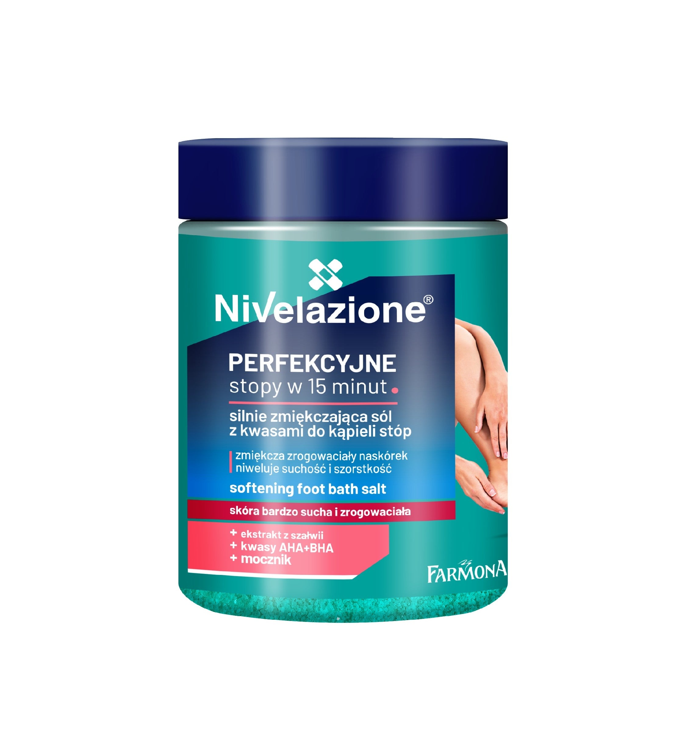 NIVELAZIONE Strongly softening foot bath salt with acids 350 g | Vaistine1.lt | WestPharmacy.eu