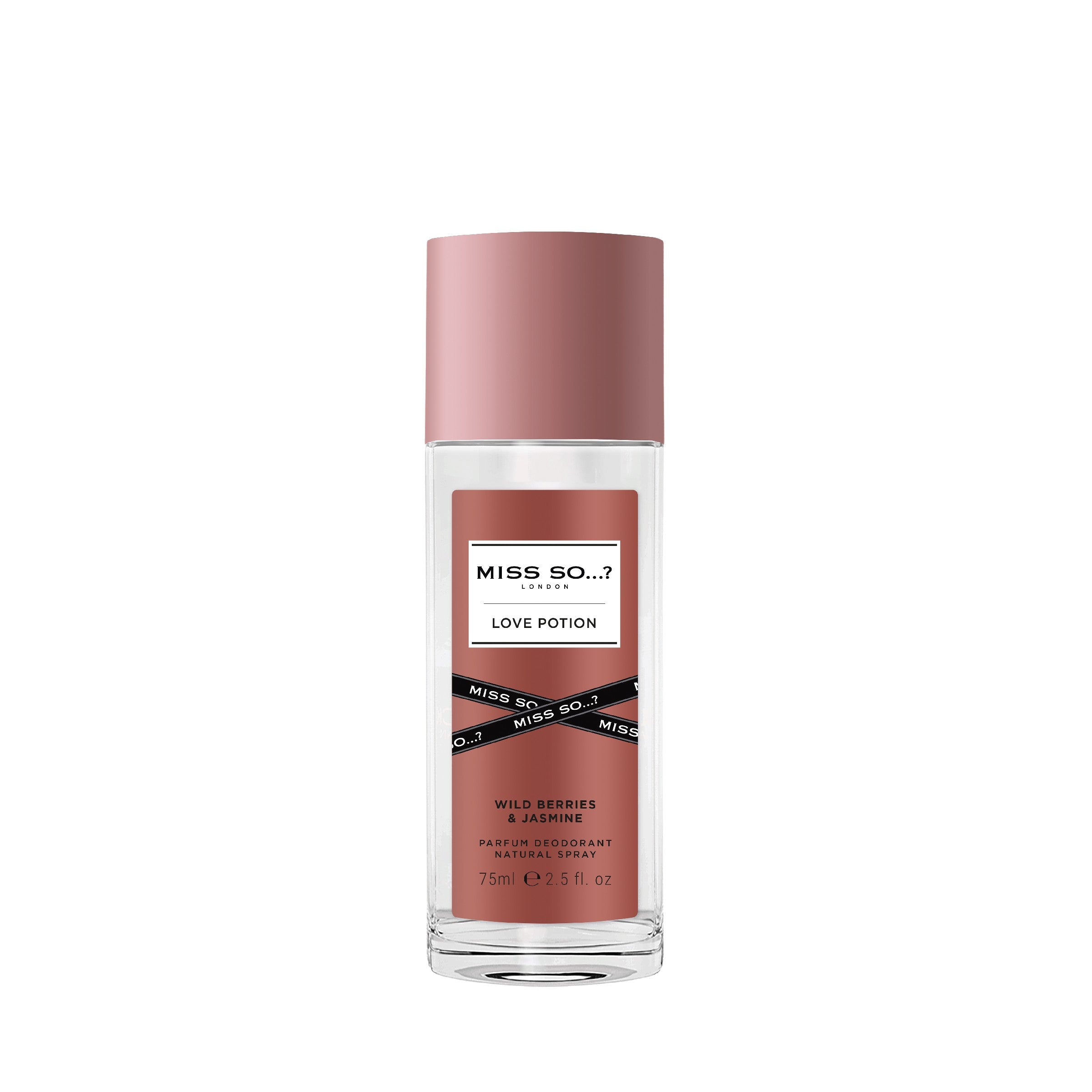 MISS SO? London Love Potion Perfumed deodorant for women in a natural spray 75 ml | Vaistine1.lt | WestPharmacy.eu