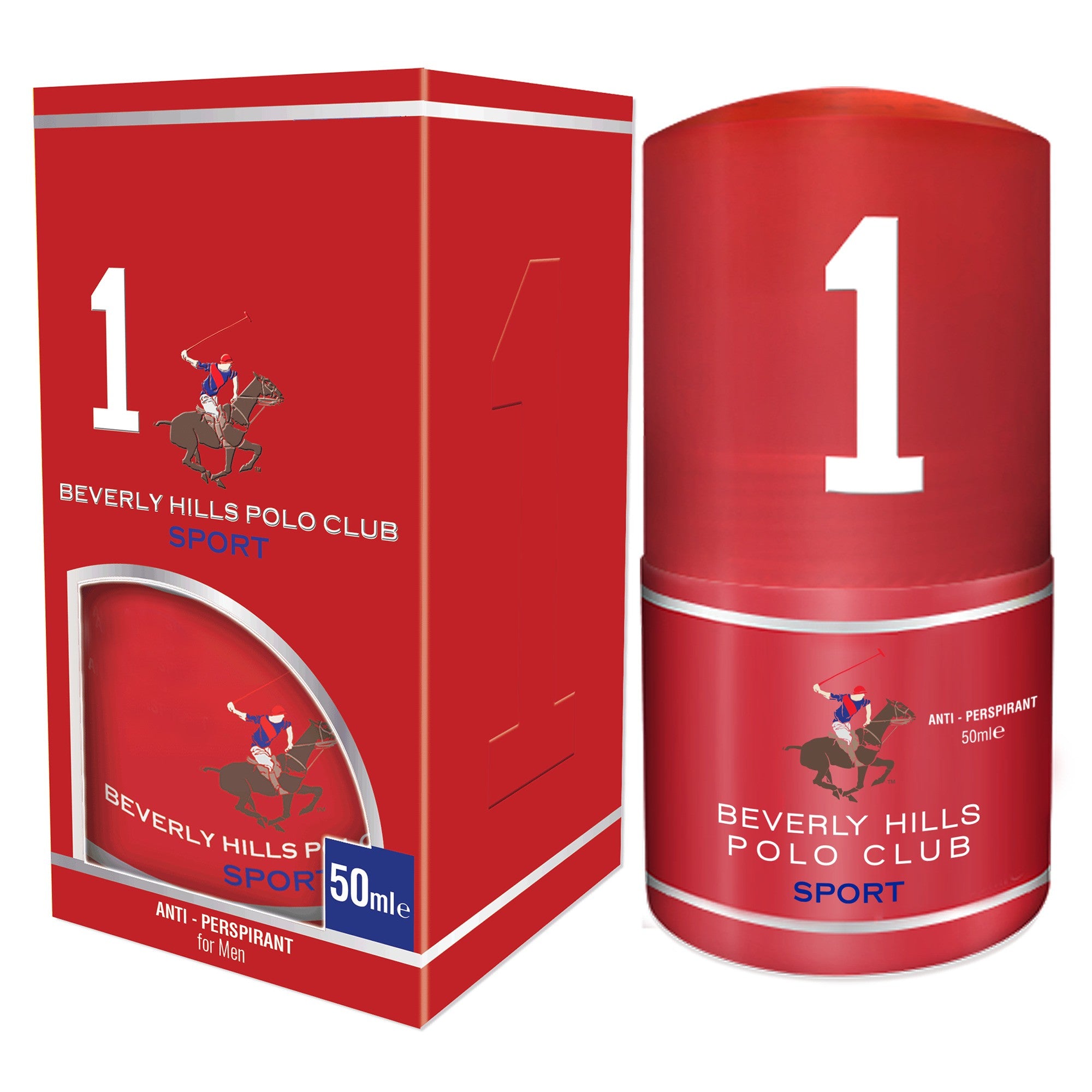 BEVERLY HILLS Polo Club 1 Antiperspirant roll-on men 50 ml | Vaistine1.lt | WestPharmacy.eu