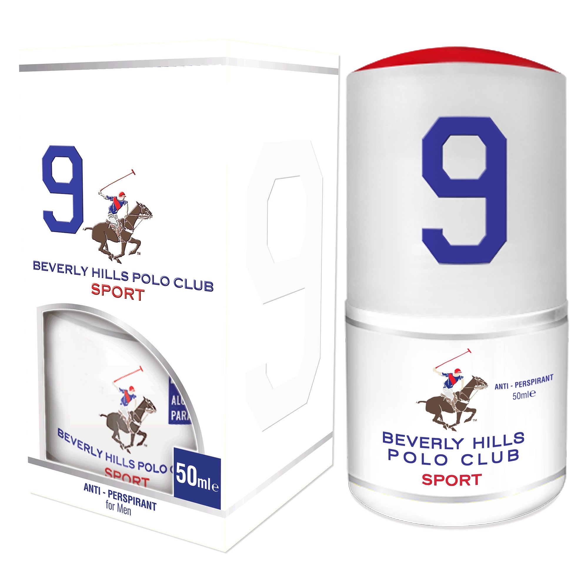 BEVERLY HILLS Polo Club 9 Antiperspirant roll-on Men 50 ml | Vaistine1.lt | WestPharmacy.eu