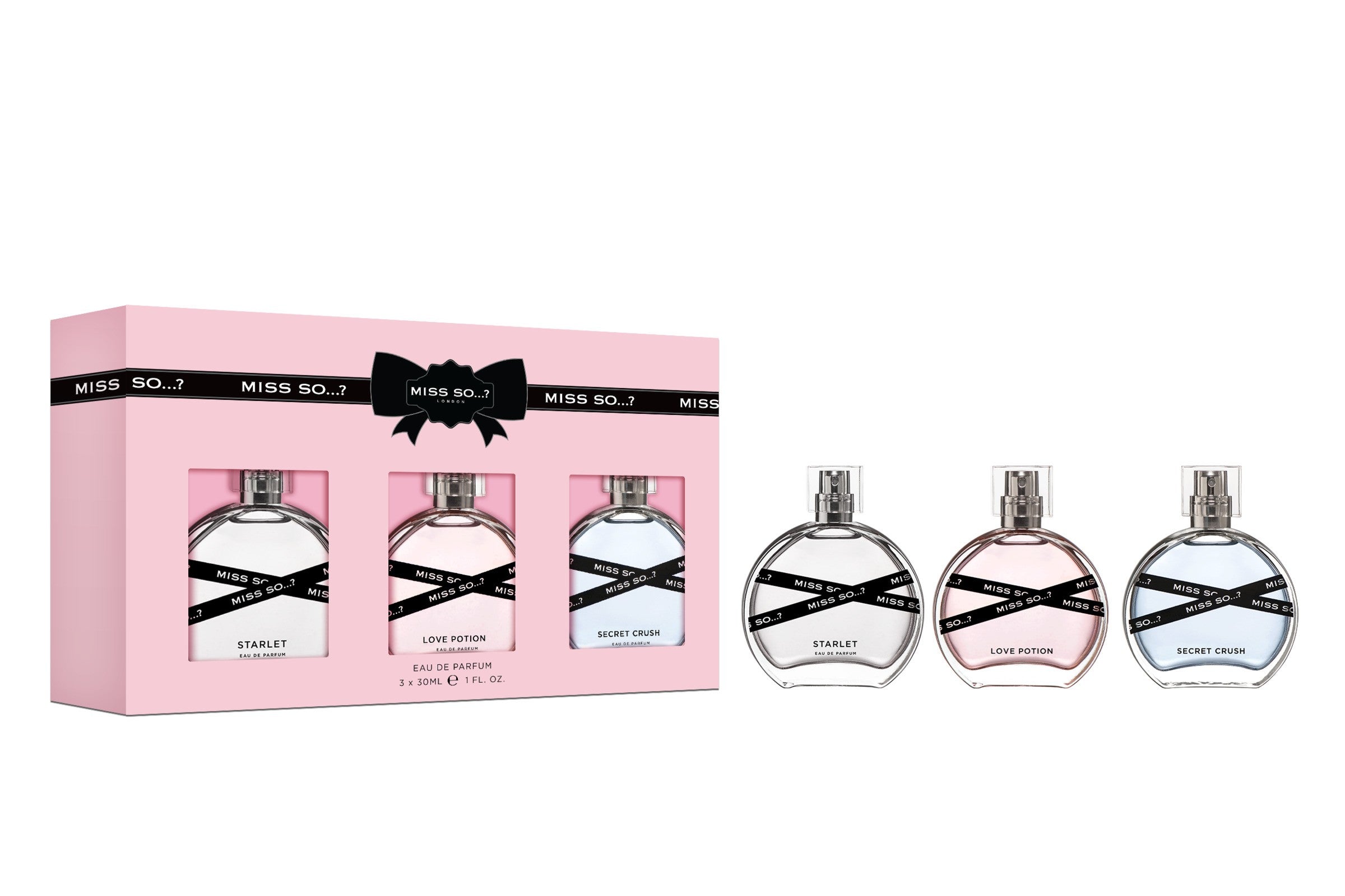 MISS SO? London Gift set - Eau de Parfum 3 x 30 ml | Vaistine1.lt | WestPharmacy.eu