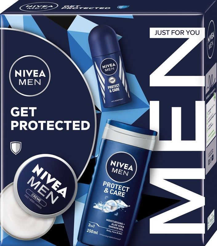 NIVEA Men Get Protected Gift Set | Vaistine1.lt | WestPharmacy.eu