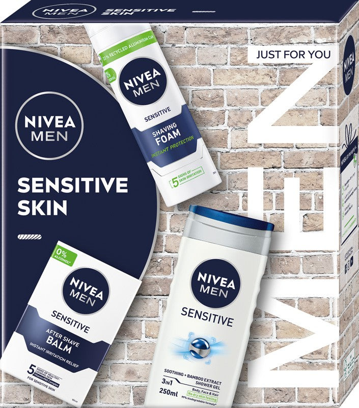 NIVEA Men Sensitive Skin Gift Set | Vaistine1.lt | WestPharmacy.eu