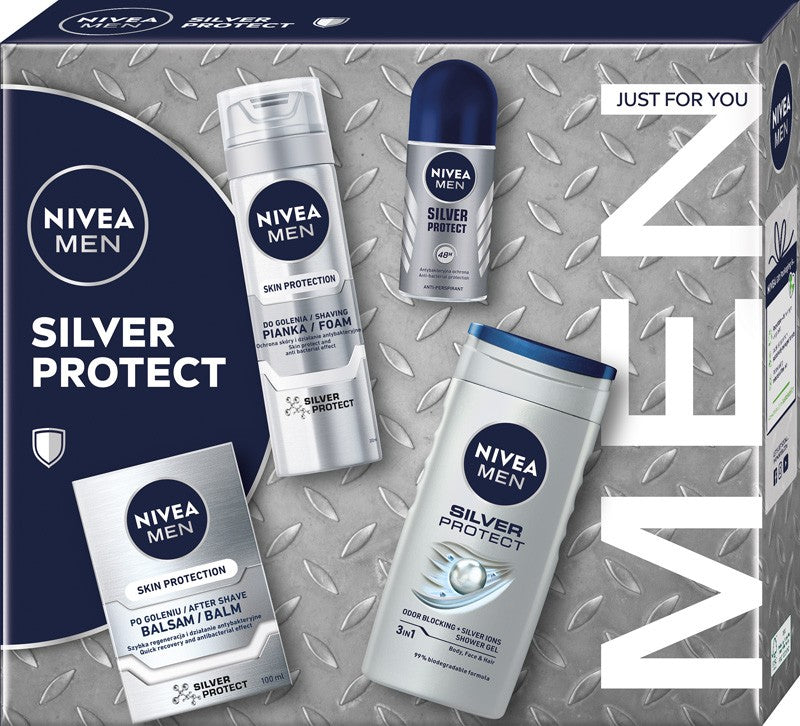 NIVEA Men Silver Protect Gift Set | Vaistine1.lt | WestPharmacy.eu