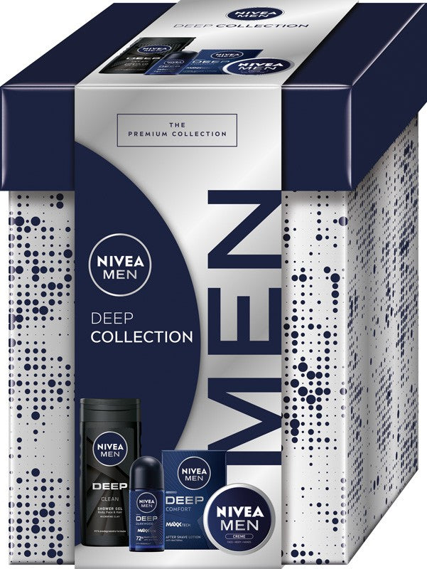 NIVEA Men Deep Collection Dovanų Rinkinys | Vaistine1.lt | WestPharmacy.eu