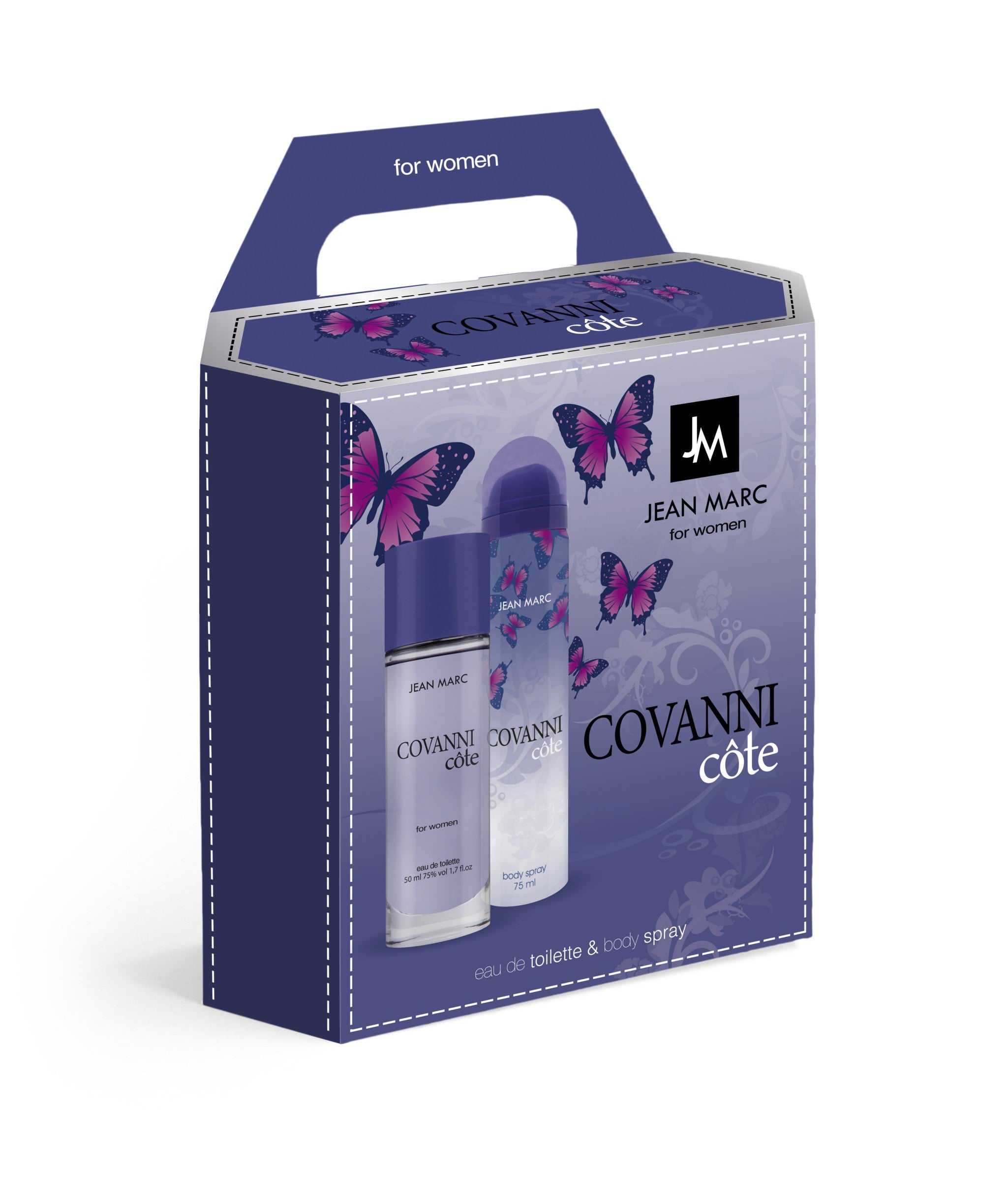 JEAN MARC Covanni Cote Women's gift set - eau de toilette 50 ml + deodorant 75 ml | Vaistine1.lt | WestPharmacy.eu