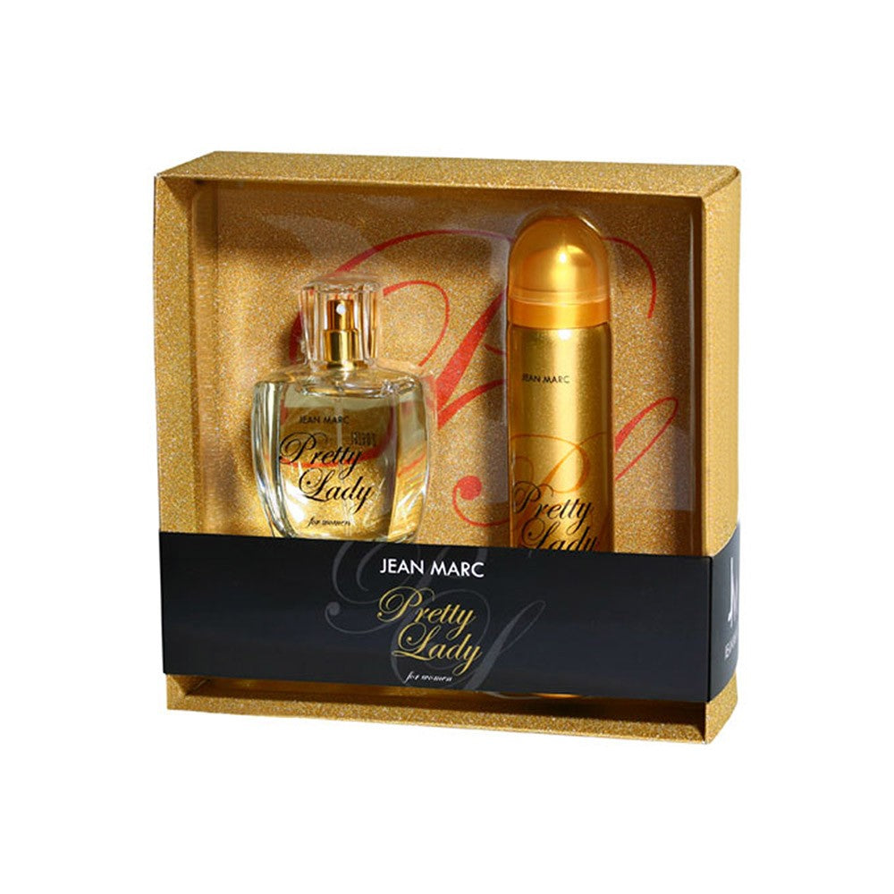 JEAN MARC Pretty Lady Women's gift set - eau de parfum 100 ml + deodorant 75 ml | Vaistine1.lt | WestPharmacy.eu