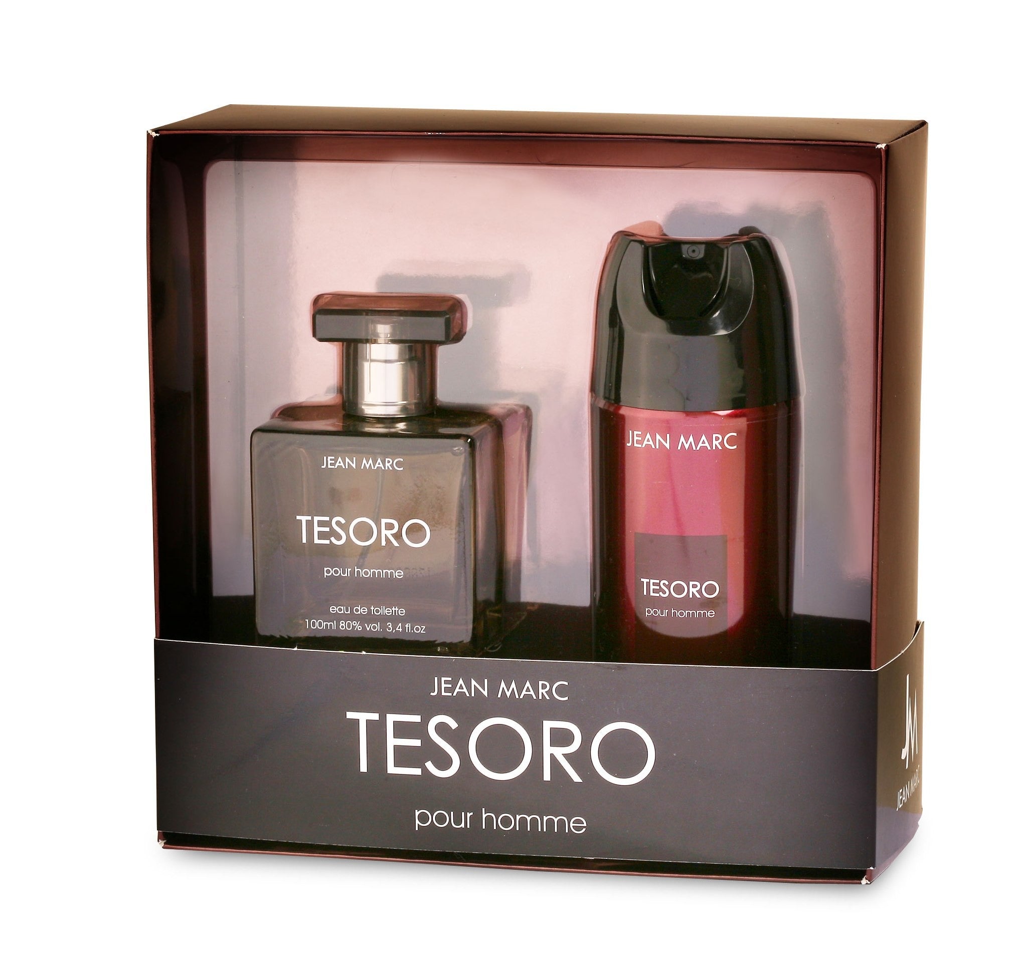 JEAN MARC Tesoro Men's gift set - eau de toilette 100 ml + deodorant 150 ml | Vaistine1.lt | WestPharmacy.eu
