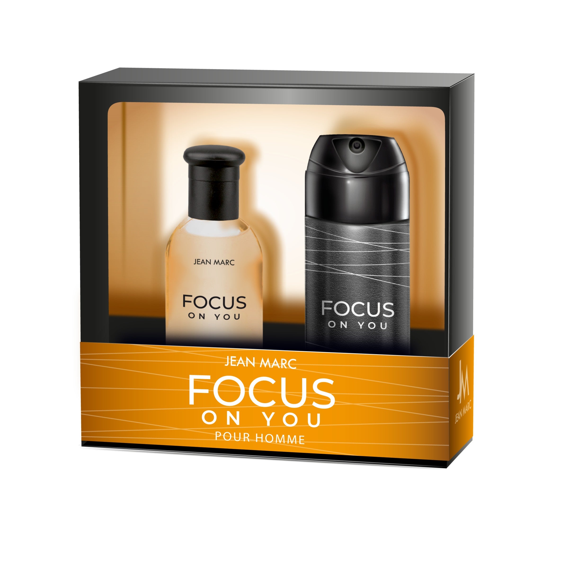 JEAN MARC Focus You Men's gift set - eau de toilette 100 ml + deodorant 150 ml | Vaistine1.lt | WestPharmacy.eu