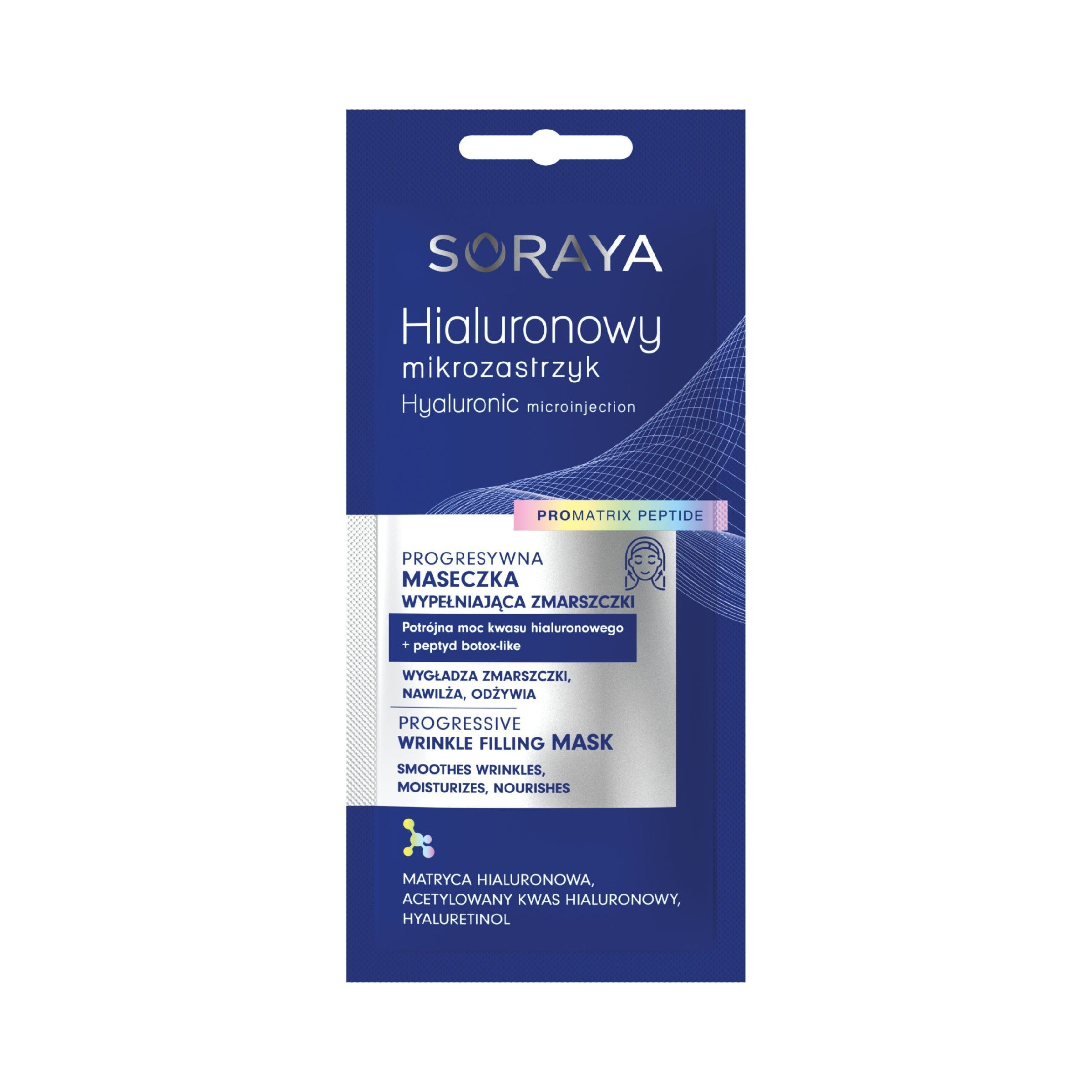 SORAYA HIALUR.MICROSATTLE PM Mask, 8 ml | Vaistine1.lt | WestPharmacy.eu