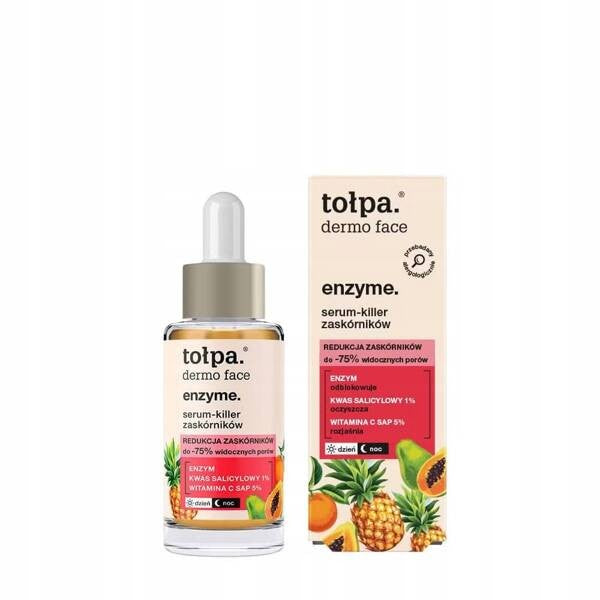 TOŁPA Dermo Face Enzyme Serum + blackhead killer 30 ml | Vaistine1.lt | WestPharmacy.eu