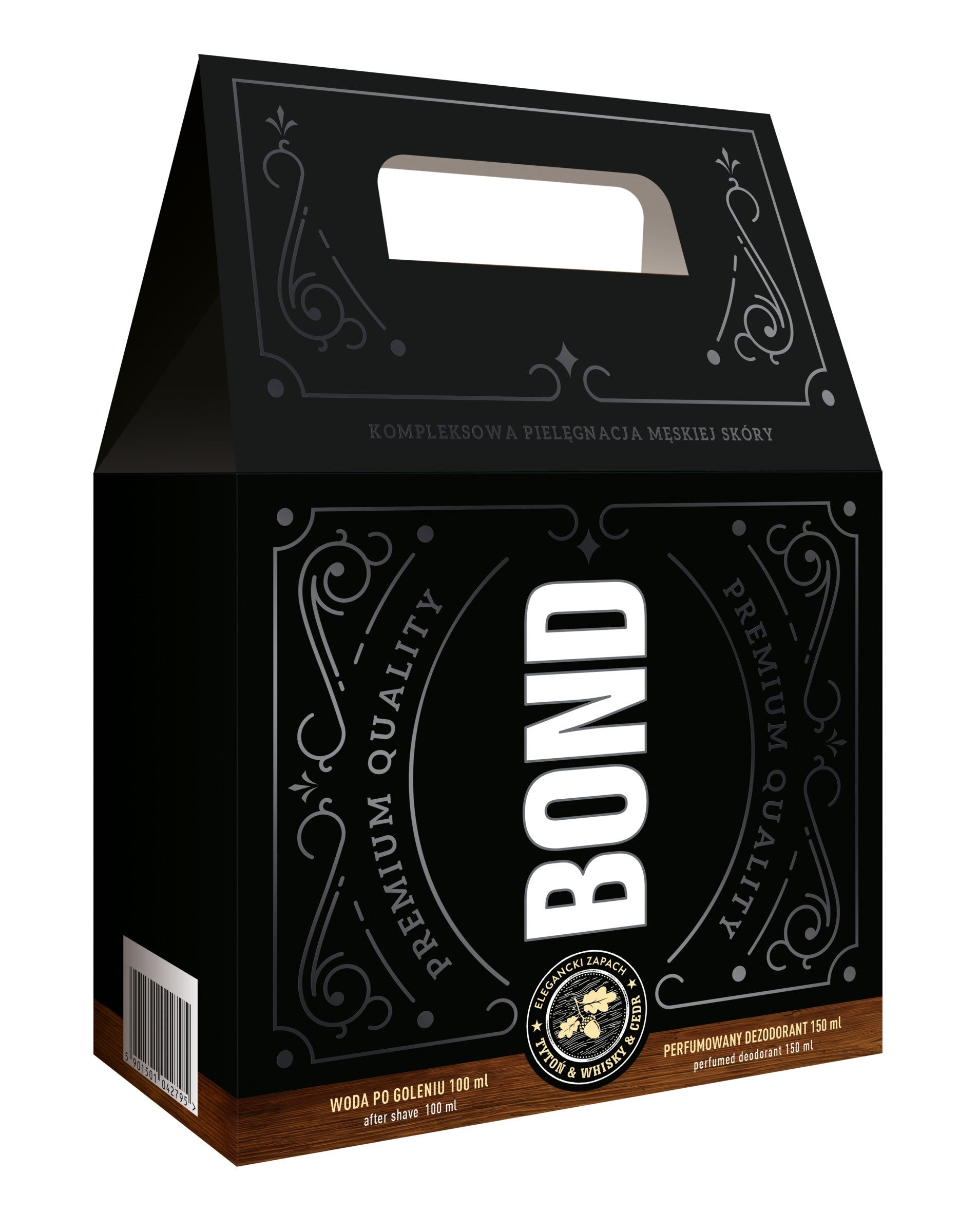 BOND Elegant Fragrance Men's Gift Set - Aftershave 100 ml + Deodorant 150 ml | Vaistine1.lt | WestPharmacy.eu