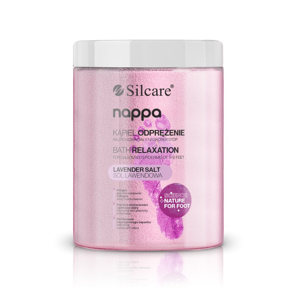 SILCARE Nappa Lavender foot salt for calloused epidermis - relaxation 1250 g | Vaistine1.lt | WestPharmacy.eu